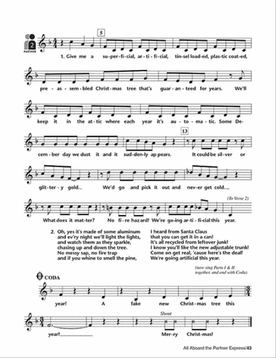 All Aboard the Partner Express Voice scores gallery preview page 3