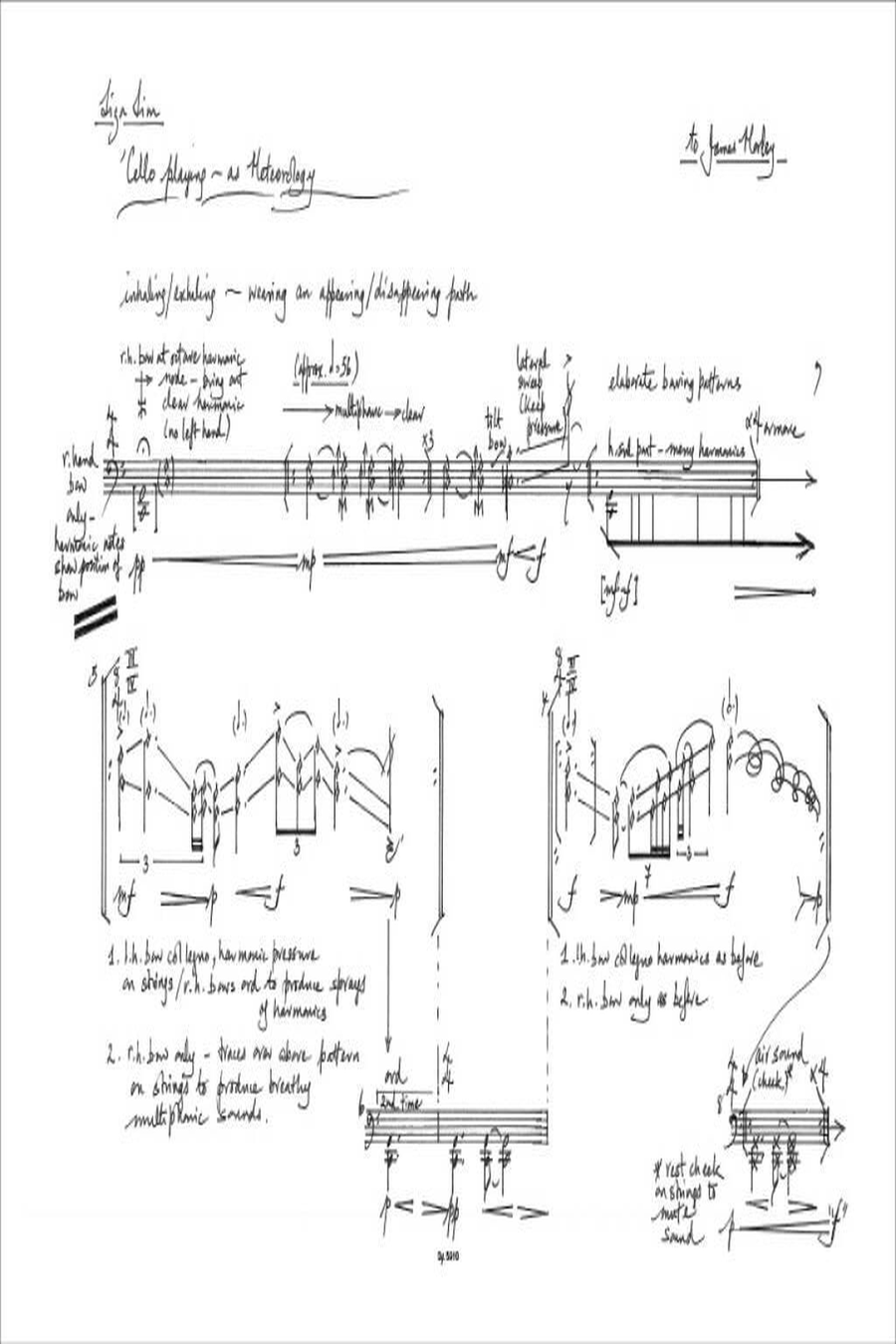 'Cello playing - as Meteorology Cello Solo scores gallery preview page 2