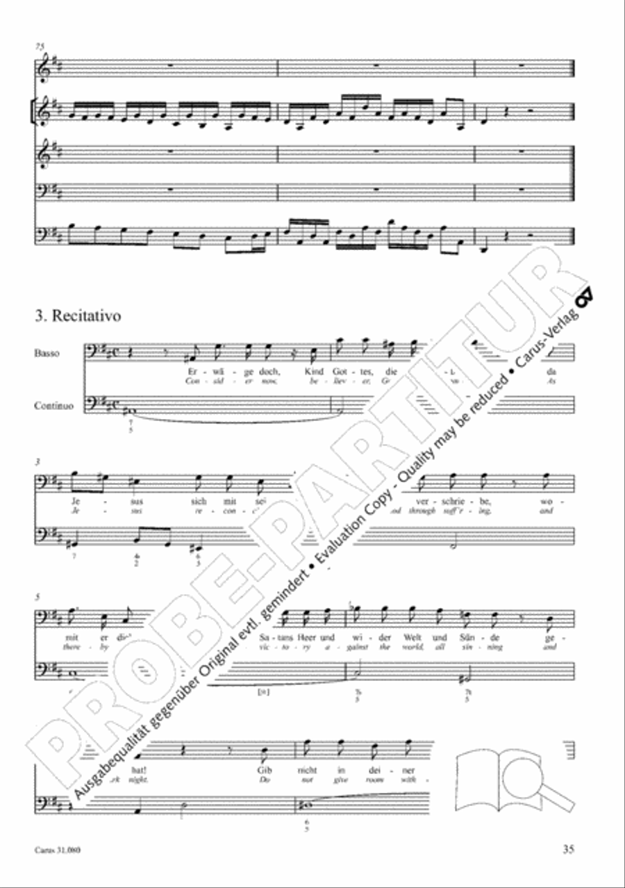 A mighty fortress is our God (Ein feste Burg ist unser Gott) 4-Part scores gallery preview page 36