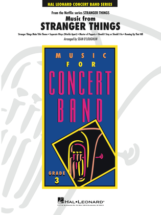 Book cover for Music from Stranger Things