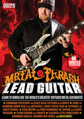 Book cover for Guitar World -- Metal and Thrash Lead Guitar