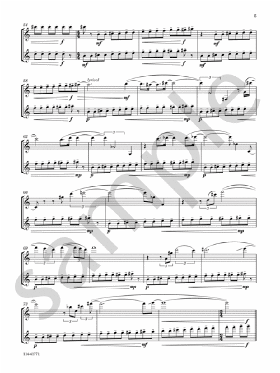 Stubborn As Hell Chamber Music scores gallery preview page 7