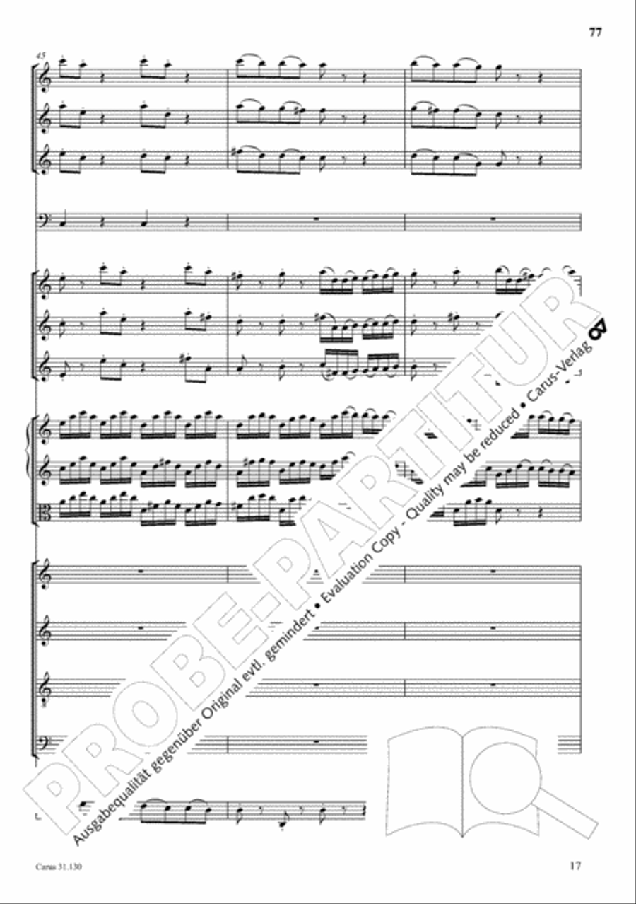 The Complete Sacred Vocal Works (Das geistliche Vokalwerk) Voice scores gallery preview page 78