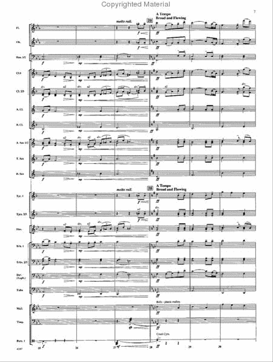 A Child's Lullaby Big Band scores gallery preview page 6