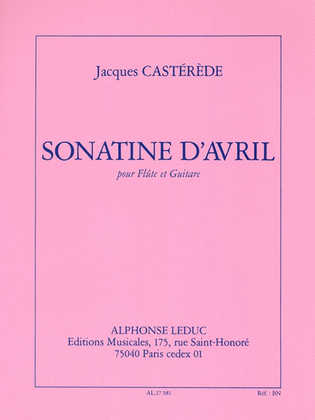 April Sonatina, For Flute And Guitar