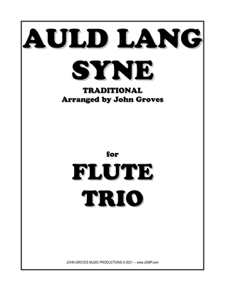 Book cover for Auld Lang Syne - Flute Trio