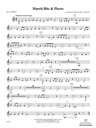 March Bits & Pieces: 1st B-flat Clarinet