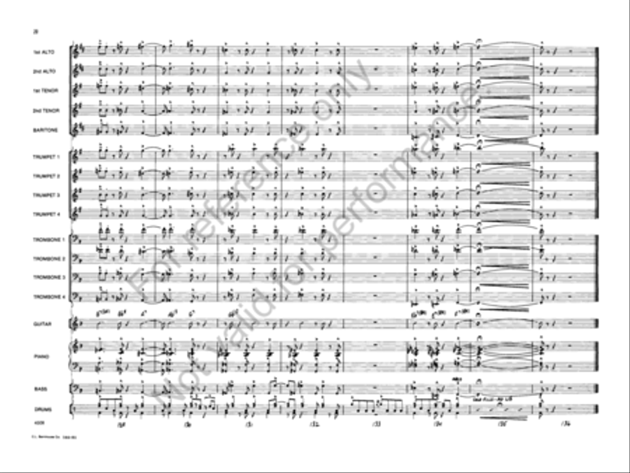 External Combustion Jazz Ensemble scores gallery preview page 19