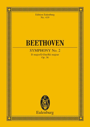 Book cover for Symphony No. 2 D major