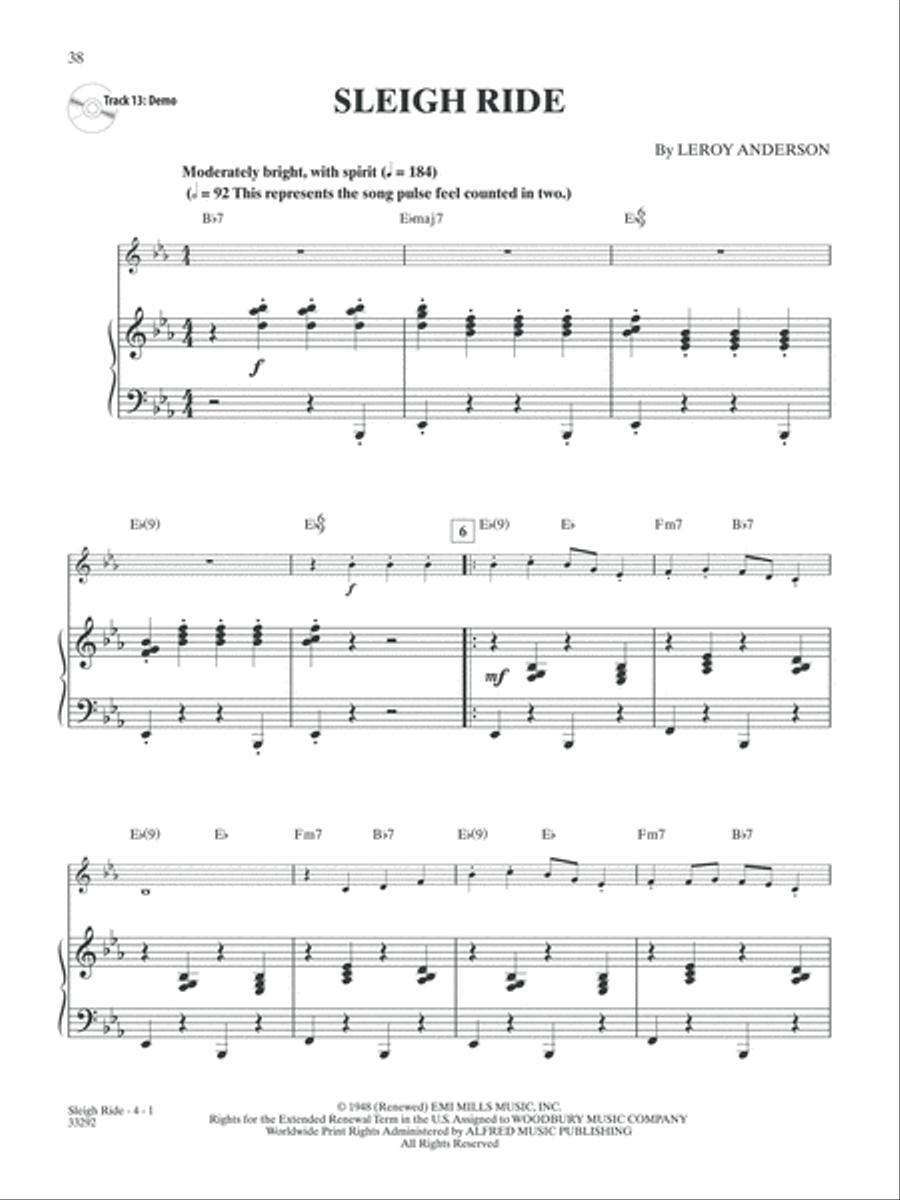 Easy Christmas Instrumental Solos, Level 1 Piano Accompaniment scores gallery preview page 3