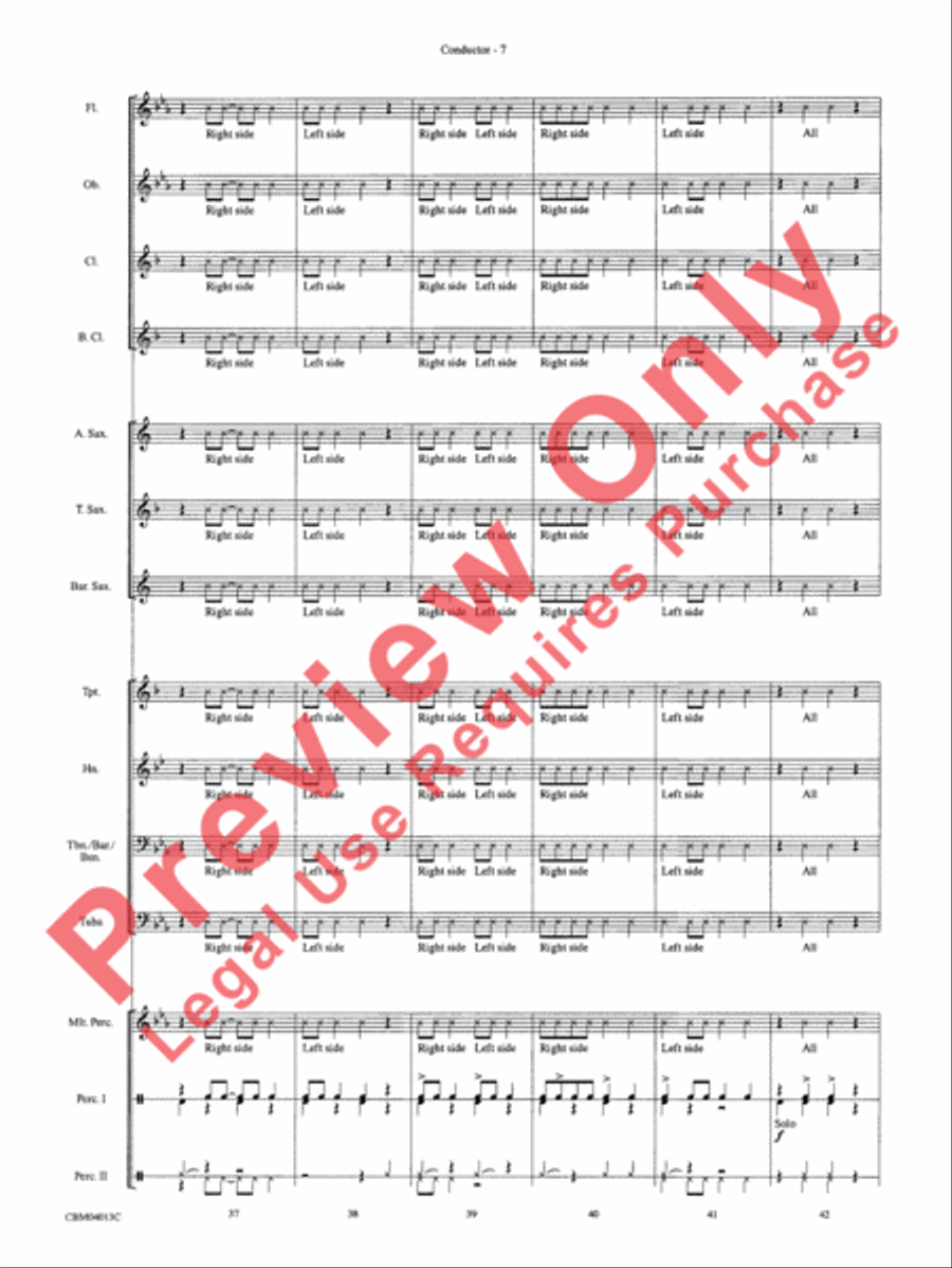 Pennsylvania 6-5000 Pennsylvania 6-5000 Concert Band scores gallery preview page 9