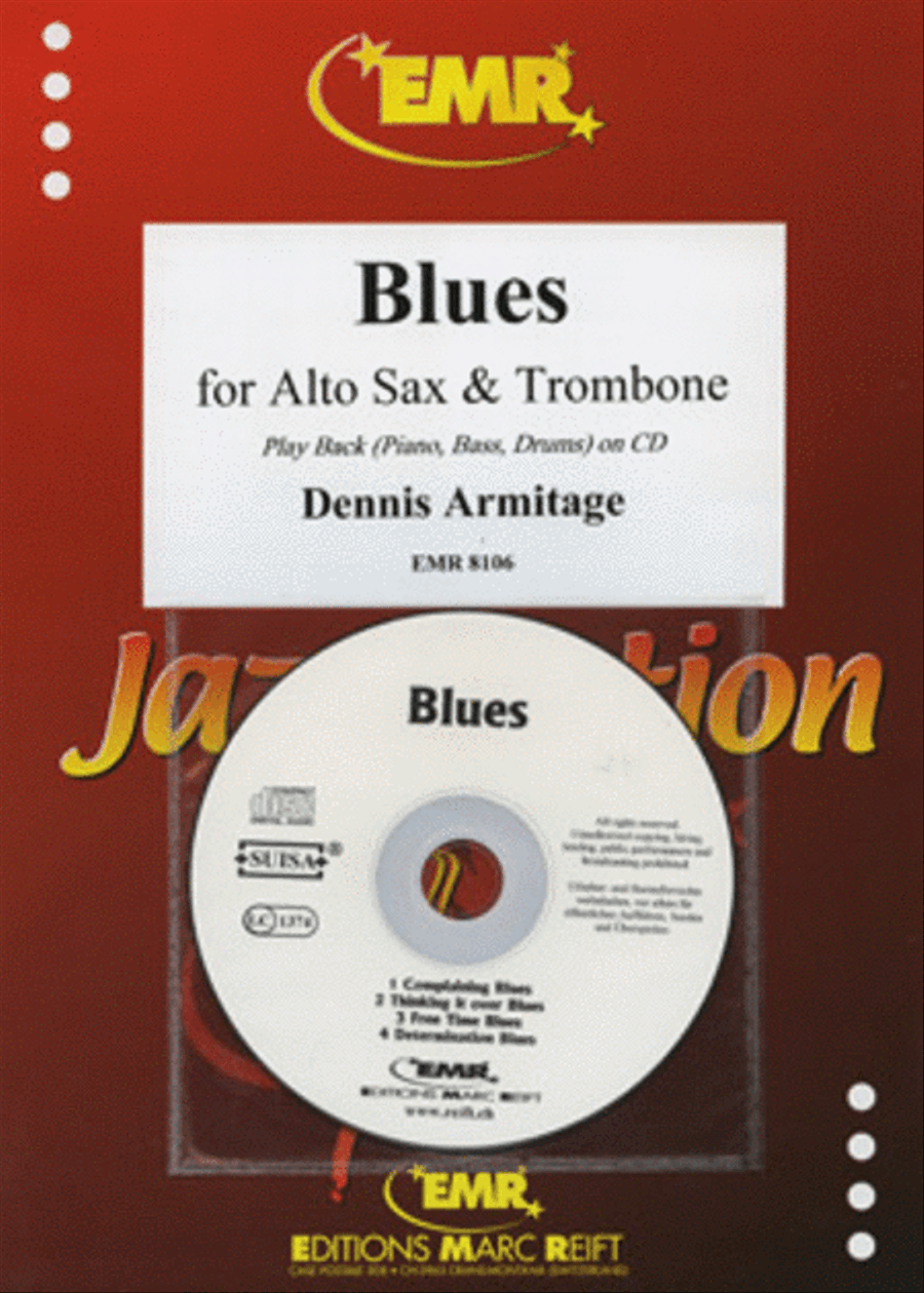 Blues Alto Saxophone scores gallery preview page 1