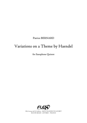 Varation on a theme by Haendel