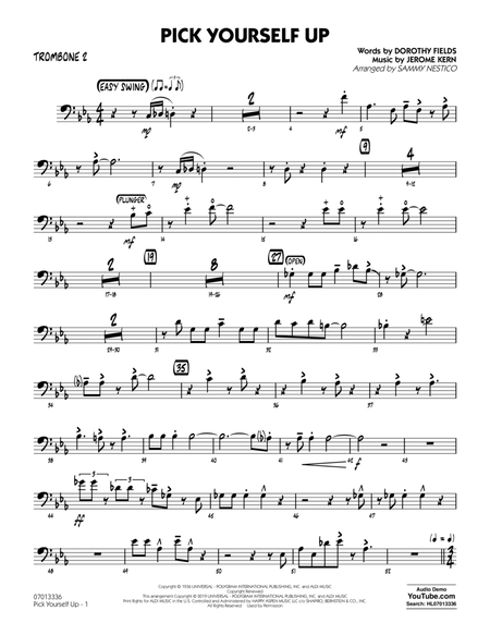 Pick Yourself Up (arr. Sammy Nestico) - Trombone 2