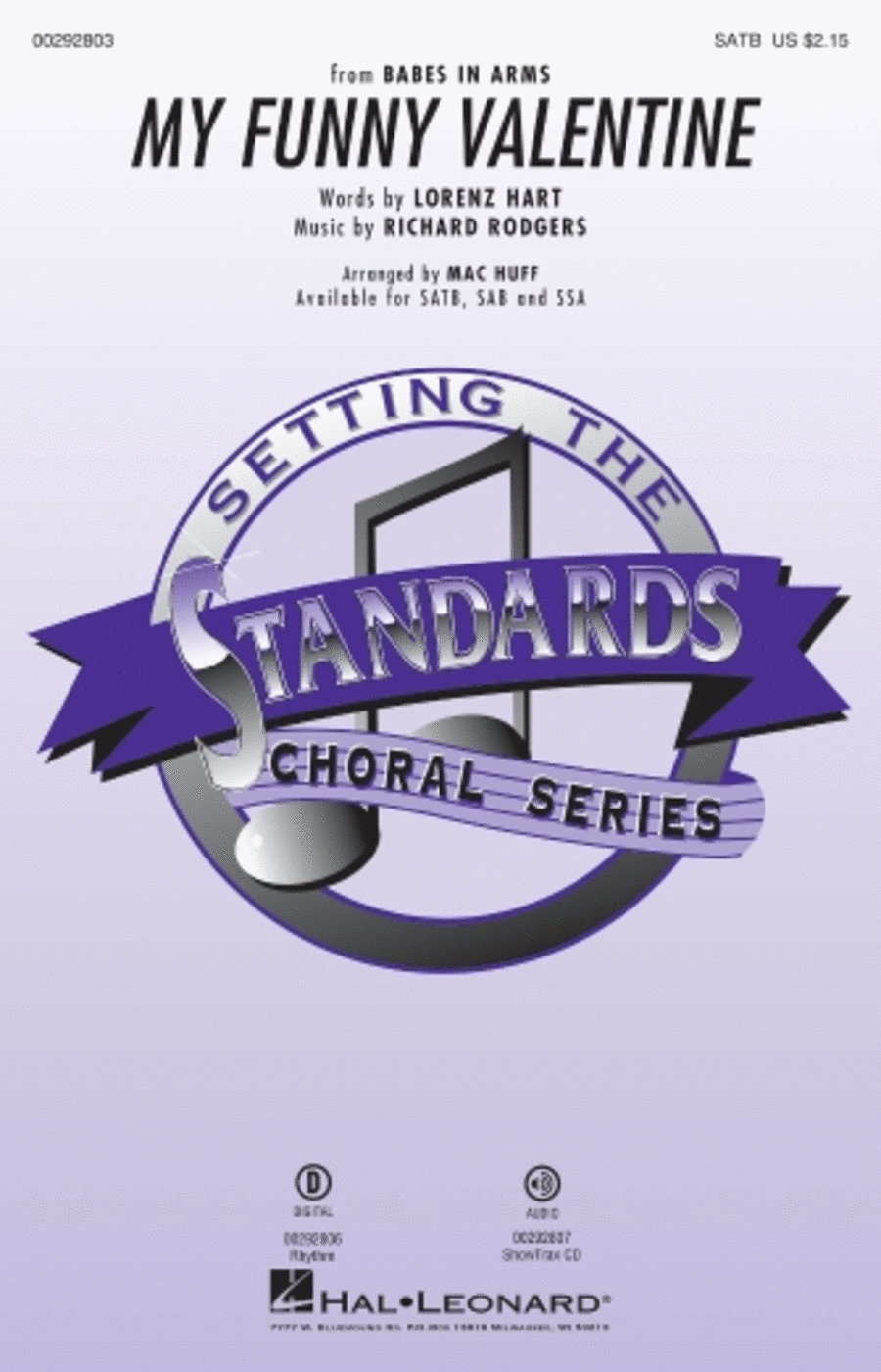 My Funny Valentine Choir scores gallery preview page 1