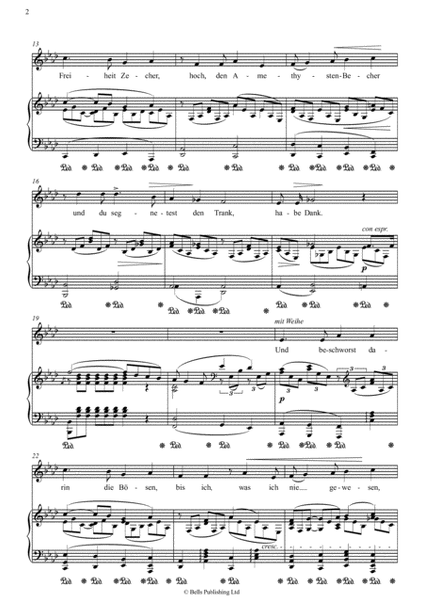Zueignung, Op. 10 No. 1 (A-flat Major)