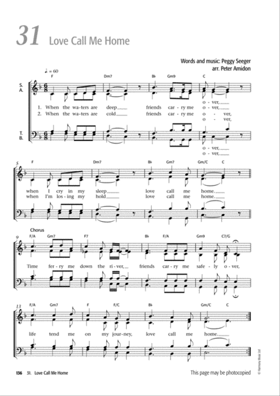 Community Voiceworks Choir scores gallery preview page 14