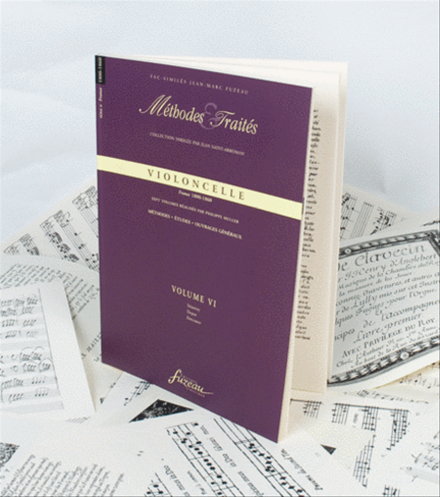 Methods & Treatises Cello - Volume 6 - France 1800-1860 Cello scores gallery preview page 1