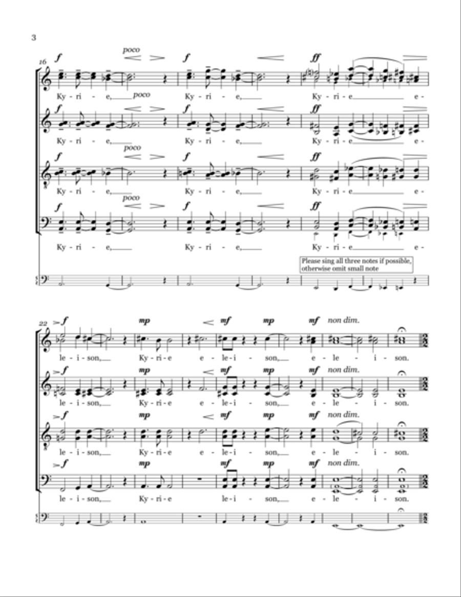 New Gothic Mass 4-Part scores gallery preview page 6