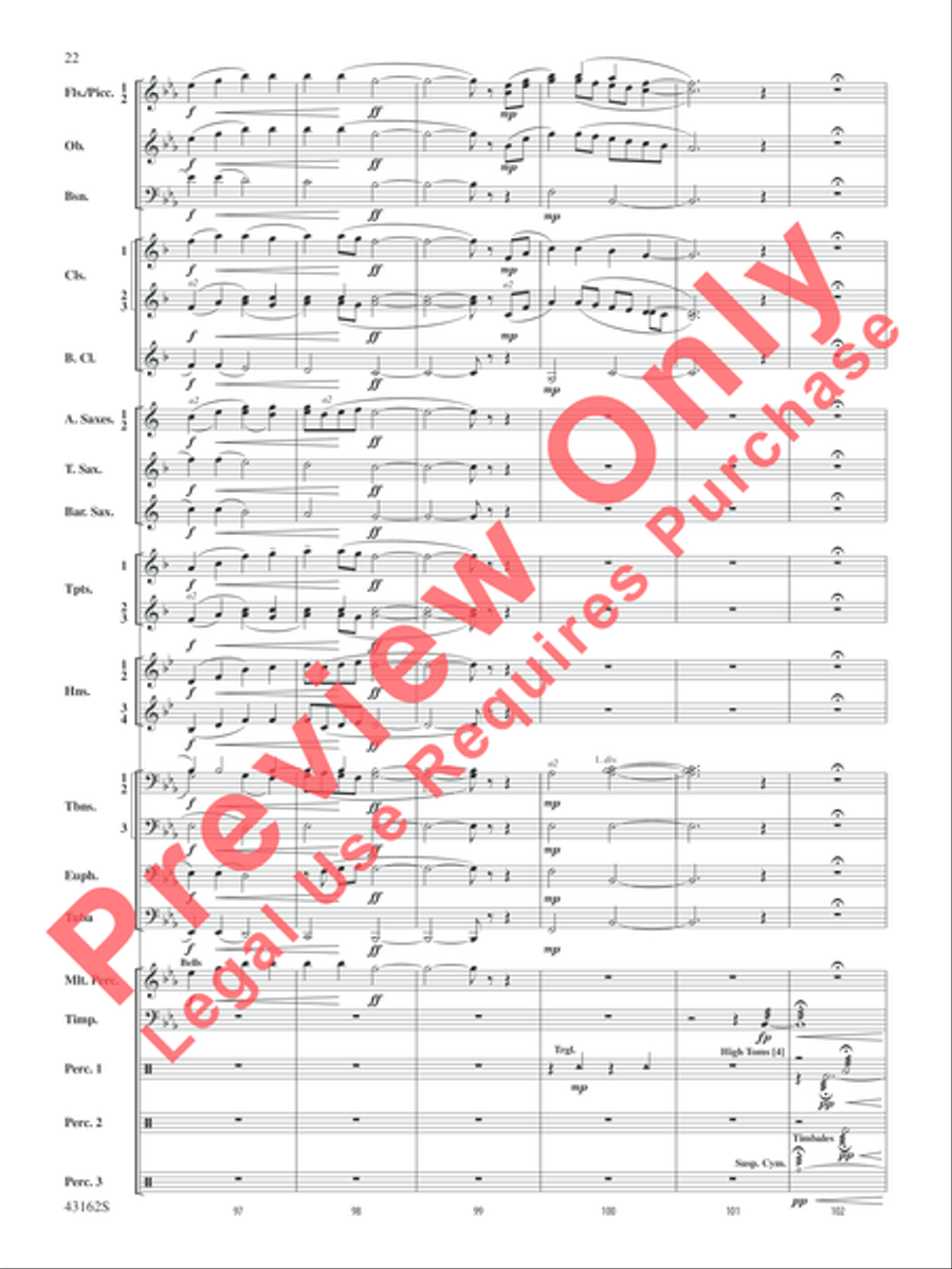 Appalachian Dreams Concert Band scores gallery preview page 23