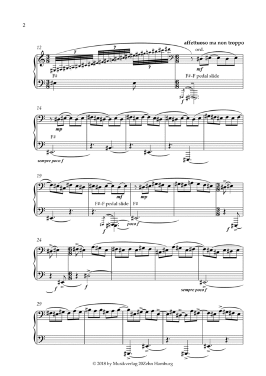 Lamento d'Orfeo Harp scores gallery preview page 4