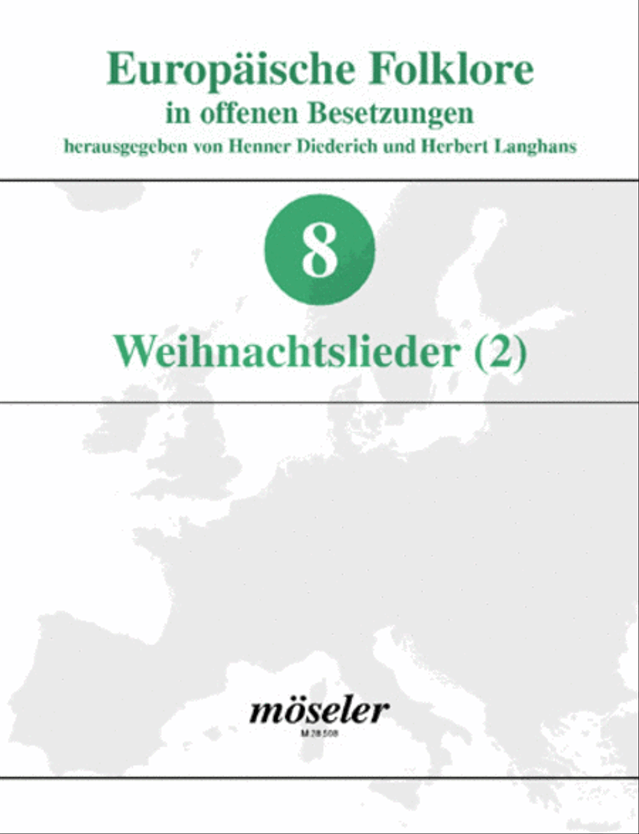 Weihnachtslieder Heft 2 Mixed Choir scores gallery preview page 1
