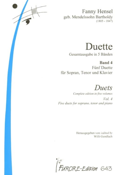 Duets vol. 4: S/T with piano
