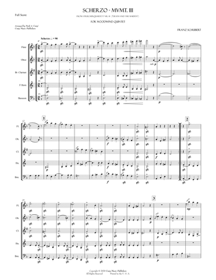 Book cover for Schubert: Scherzo from String Quartet No. 14 "Death & the Maiden"