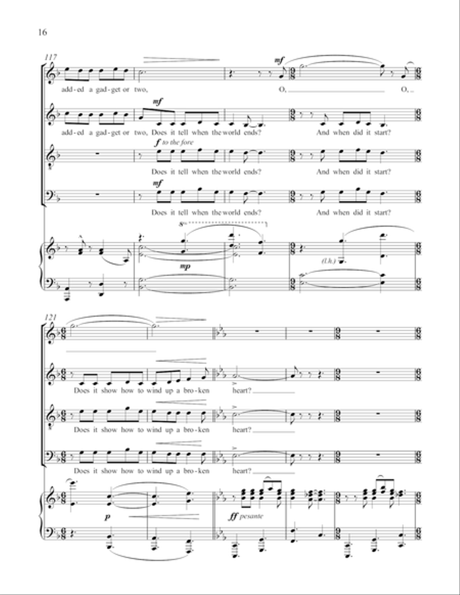 The Digital Wonder Watch The Digital Wonder Watch 4-Part scores gallery preview page 20