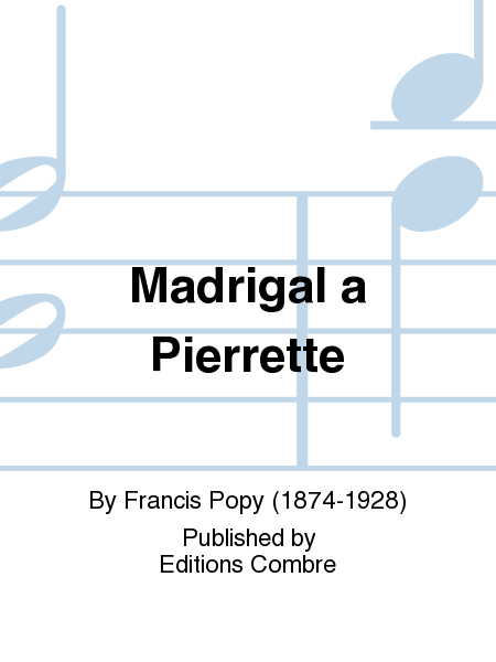 Madrigal a Pierrette