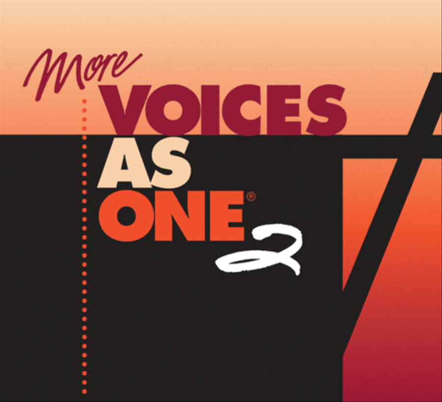 More Voices As One 2 Reprintable Music for the Assembly CD-ROM Voice scores gallery preview page 1