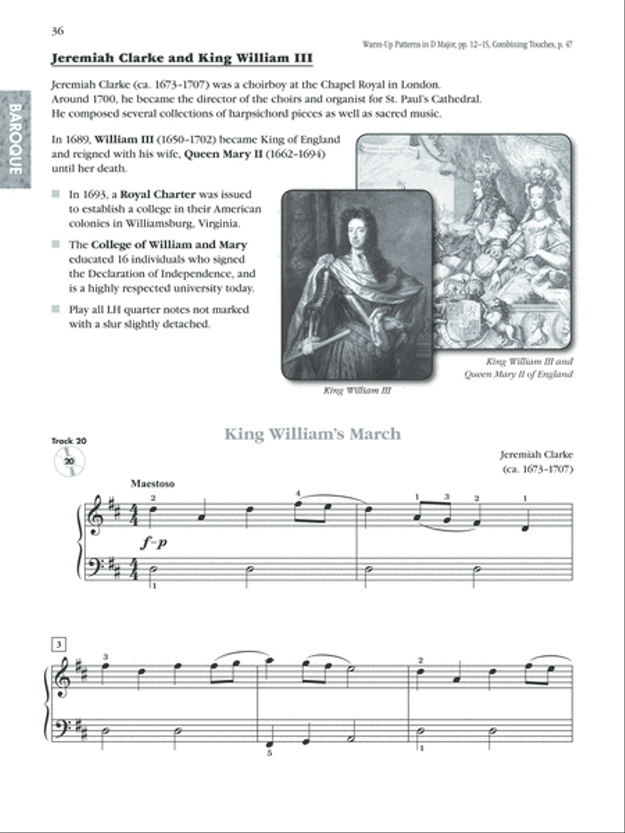 Exploring Piano Classics Repertoire, Book 2 Easy Piano scores gallery preview page 6
