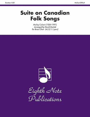 Book cover for Suite on Canadian Folk Songs