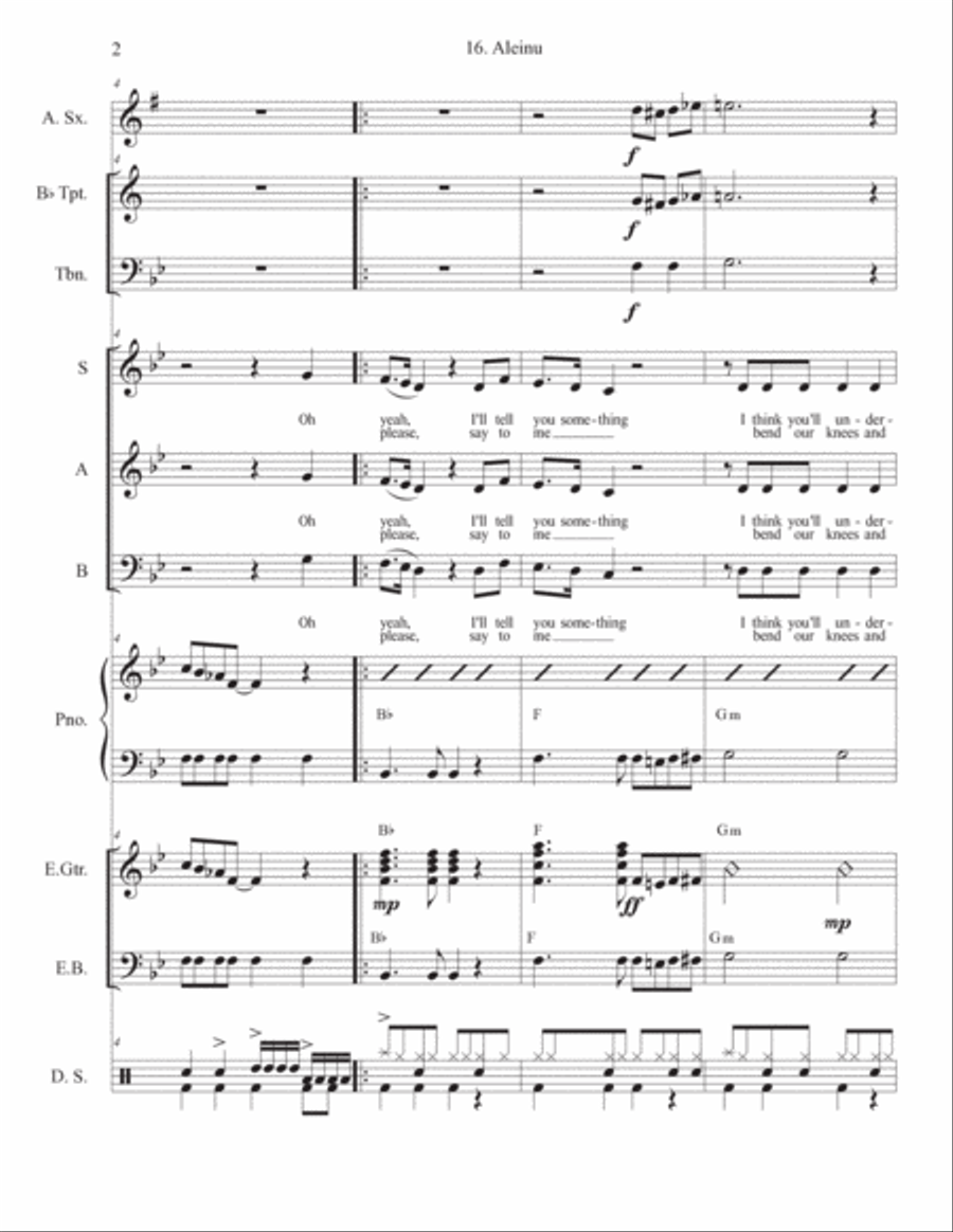 I Want To Hold Your Hand Cover Band scores gallery preview page 2