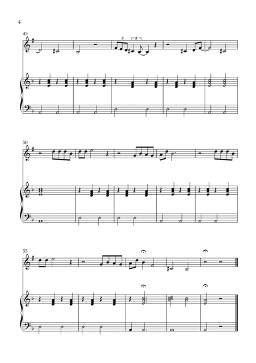 Hotline Bling B-Flat Trumpet scores gallery preview page 4
