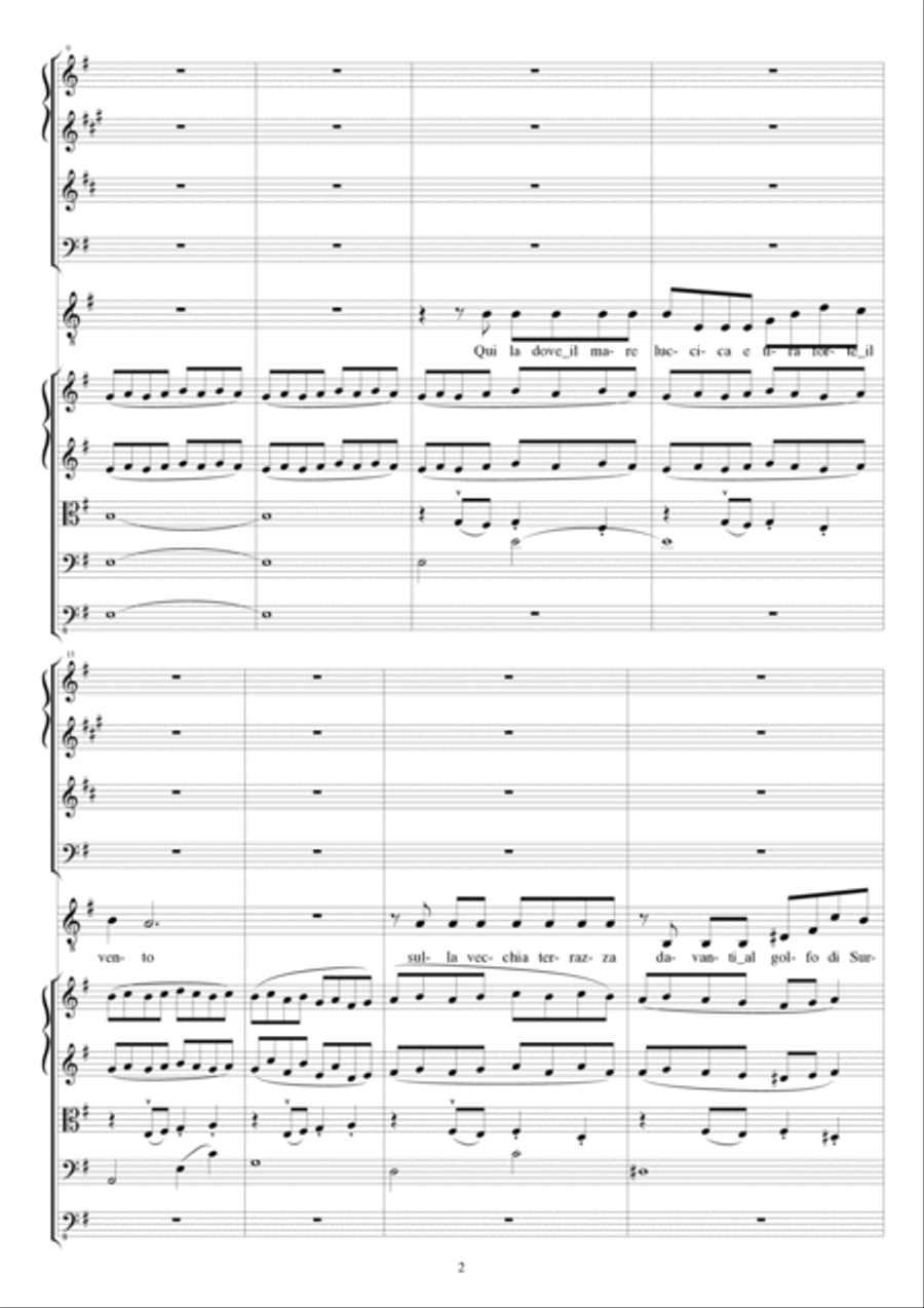 Caruso Full Orchestra scores gallery preview page 2