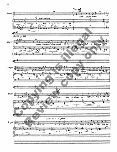 The System (Piano/Vocal Score)