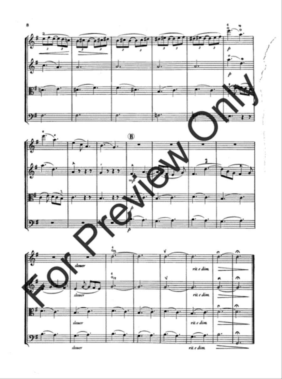 Suite For String Quartet String Quartet scores gallery preview page 9