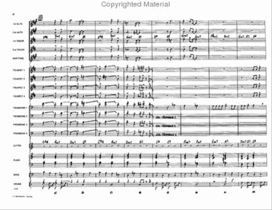 One For Woody One For Woody Jazz Ensemble scores gallery preview page 9