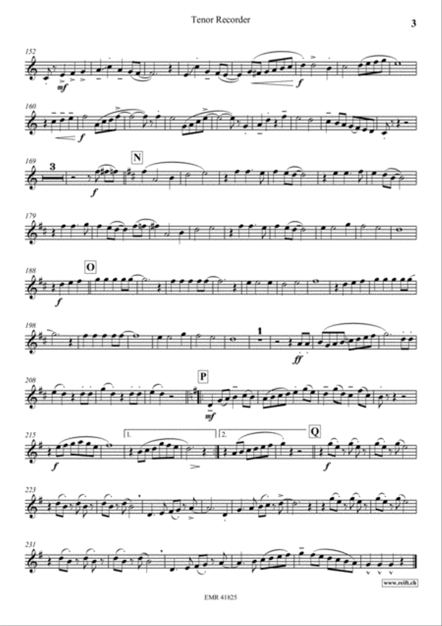 Fascinatin' Gospels Tenor Recorder scores gallery preview page 4