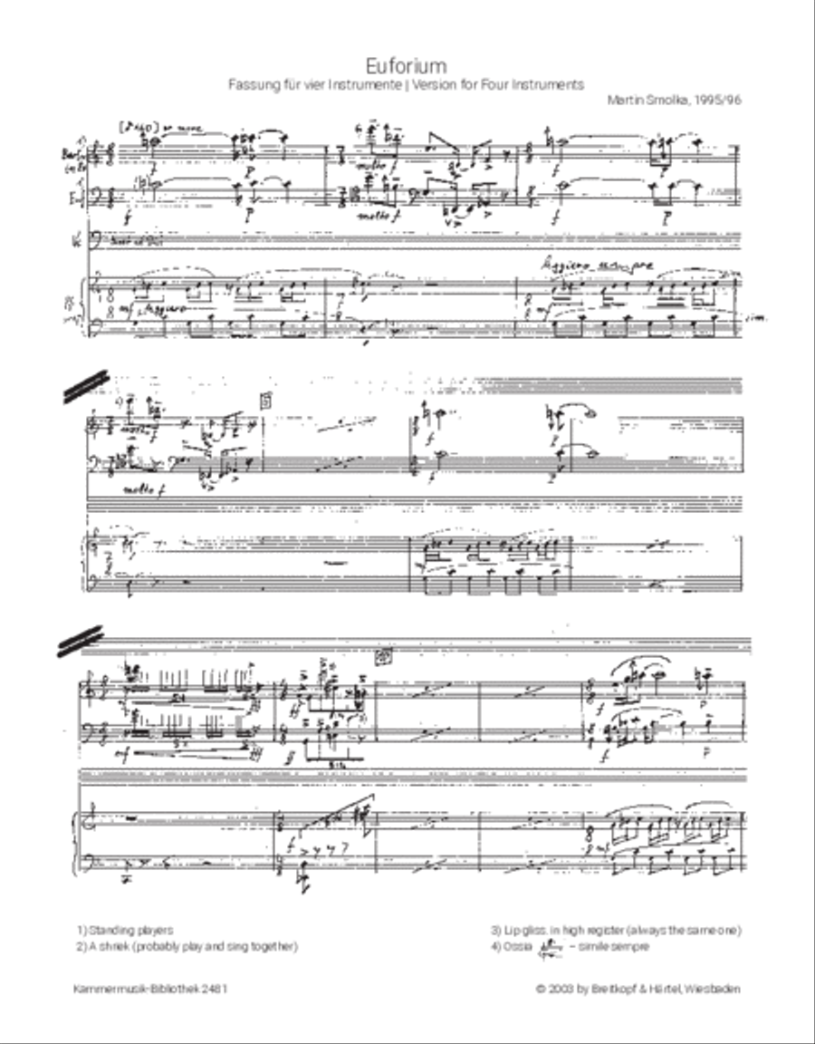 Euforium Piano Quartet scores gallery preview page 2
