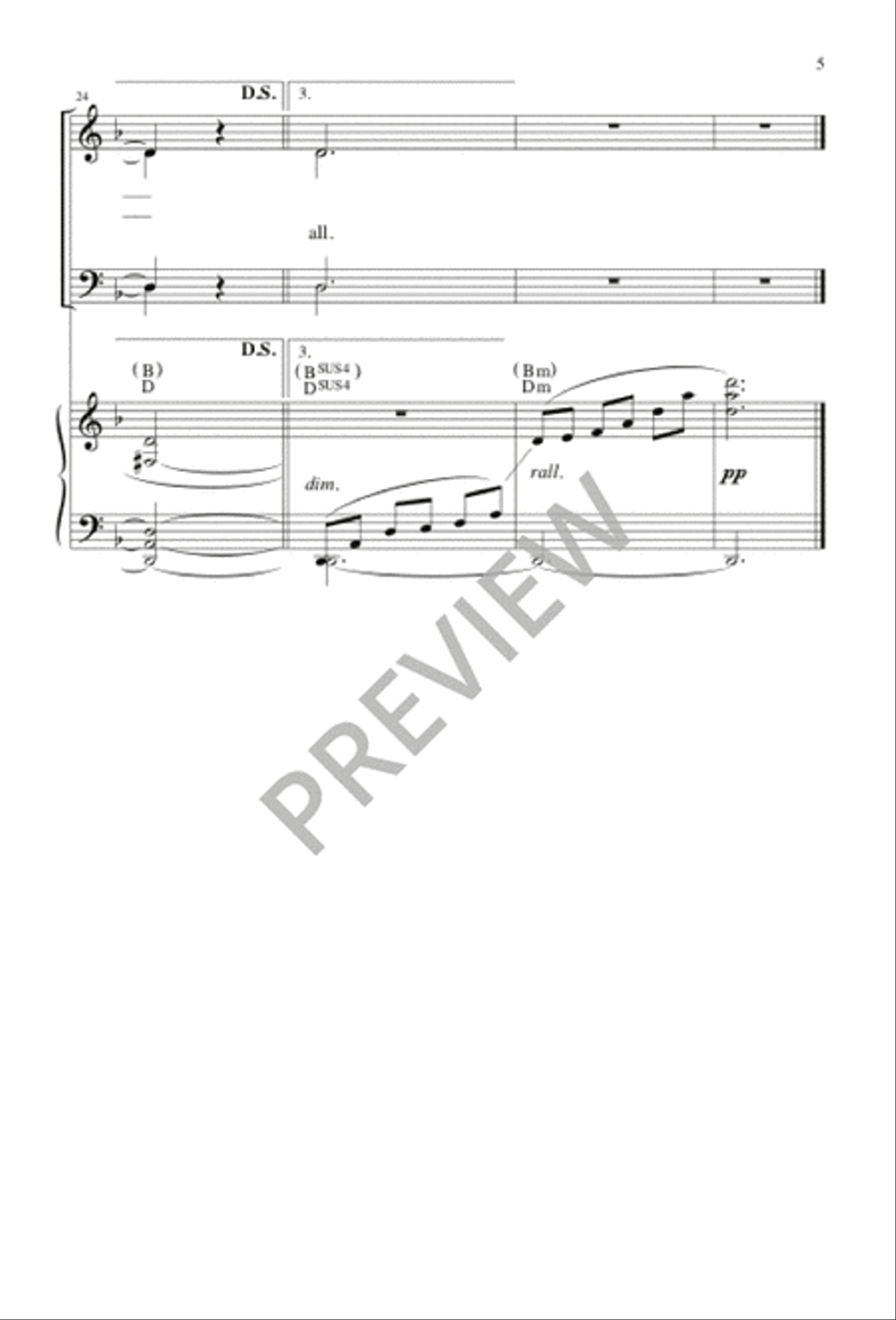 Father of All Father of All 4-Part scores gallery preview page 6