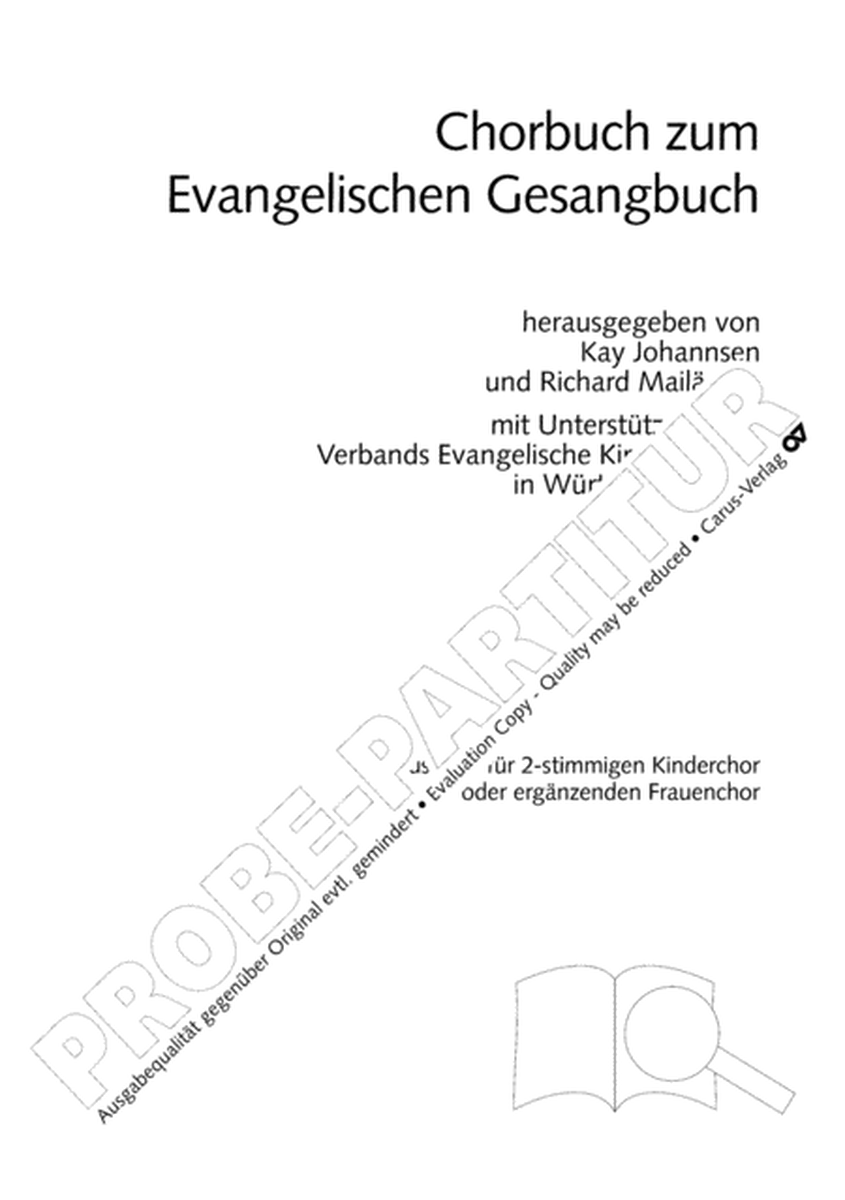 Chorbuch zum EG: K/F (ab 10 Ex)