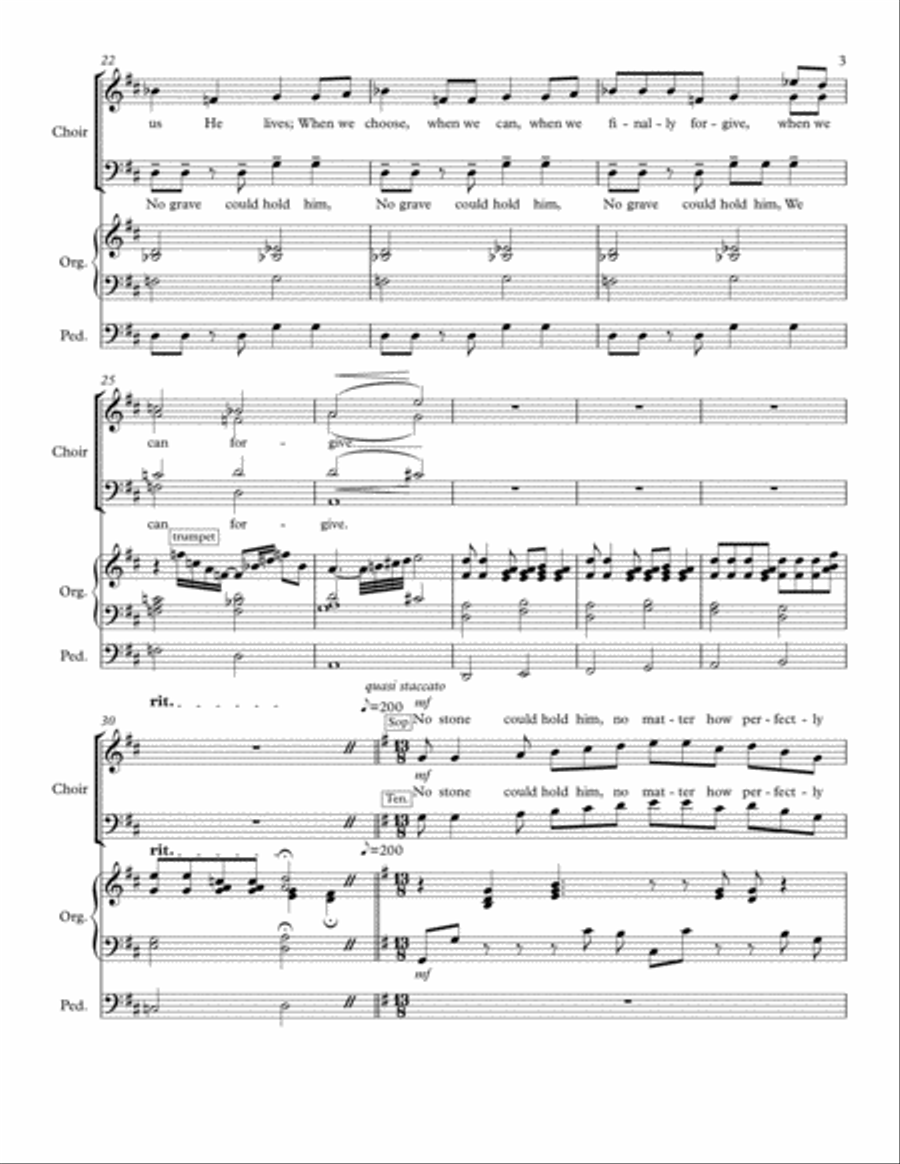 No Grave 4-Part scores gallery preview page 3