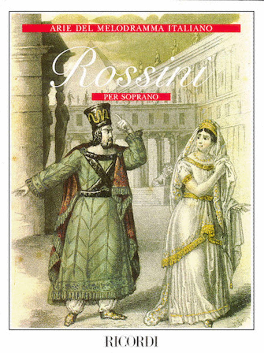 Arie del Melodramma Italiano per Soprano Voice scores gallery preview page 1