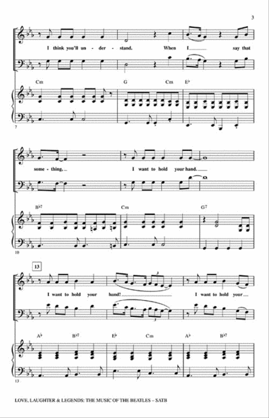 Love, Laughter & Legends Love, Laughter & Legends 4-Part scores gallery preview page 3
