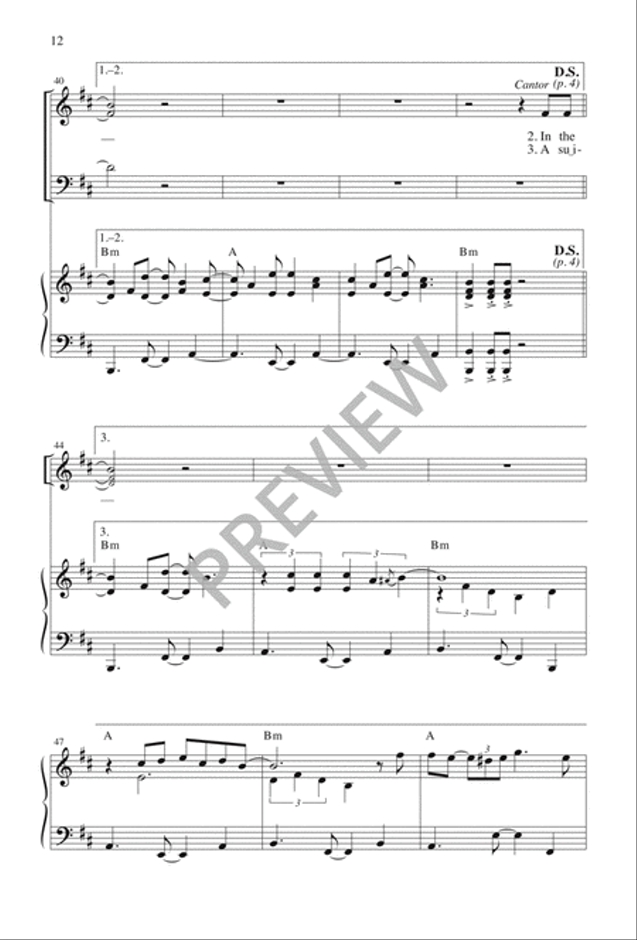 Caminemos con Jesús 3-Part scores gallery preview page 12
