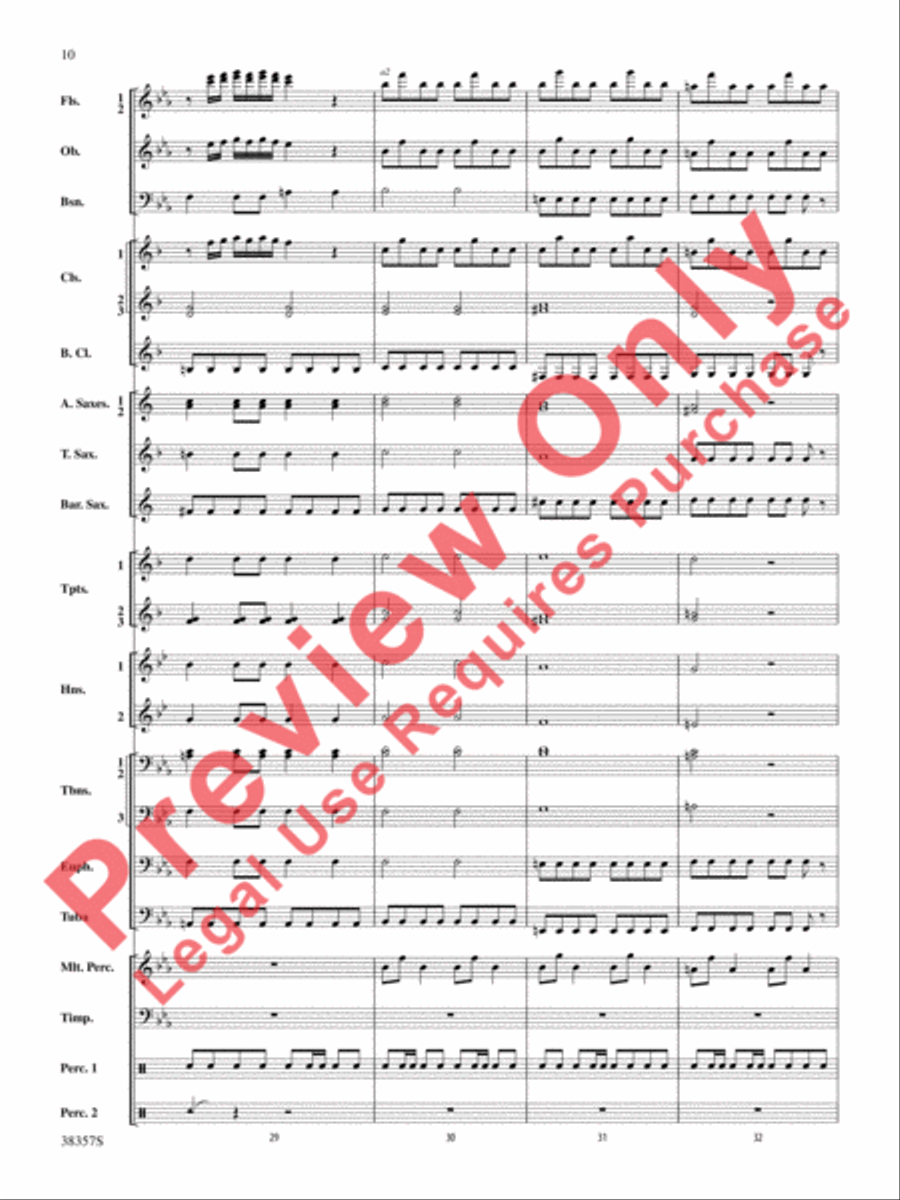 A Classic Christmas A Classic Christmas Concert Band scores gallery preview page 11