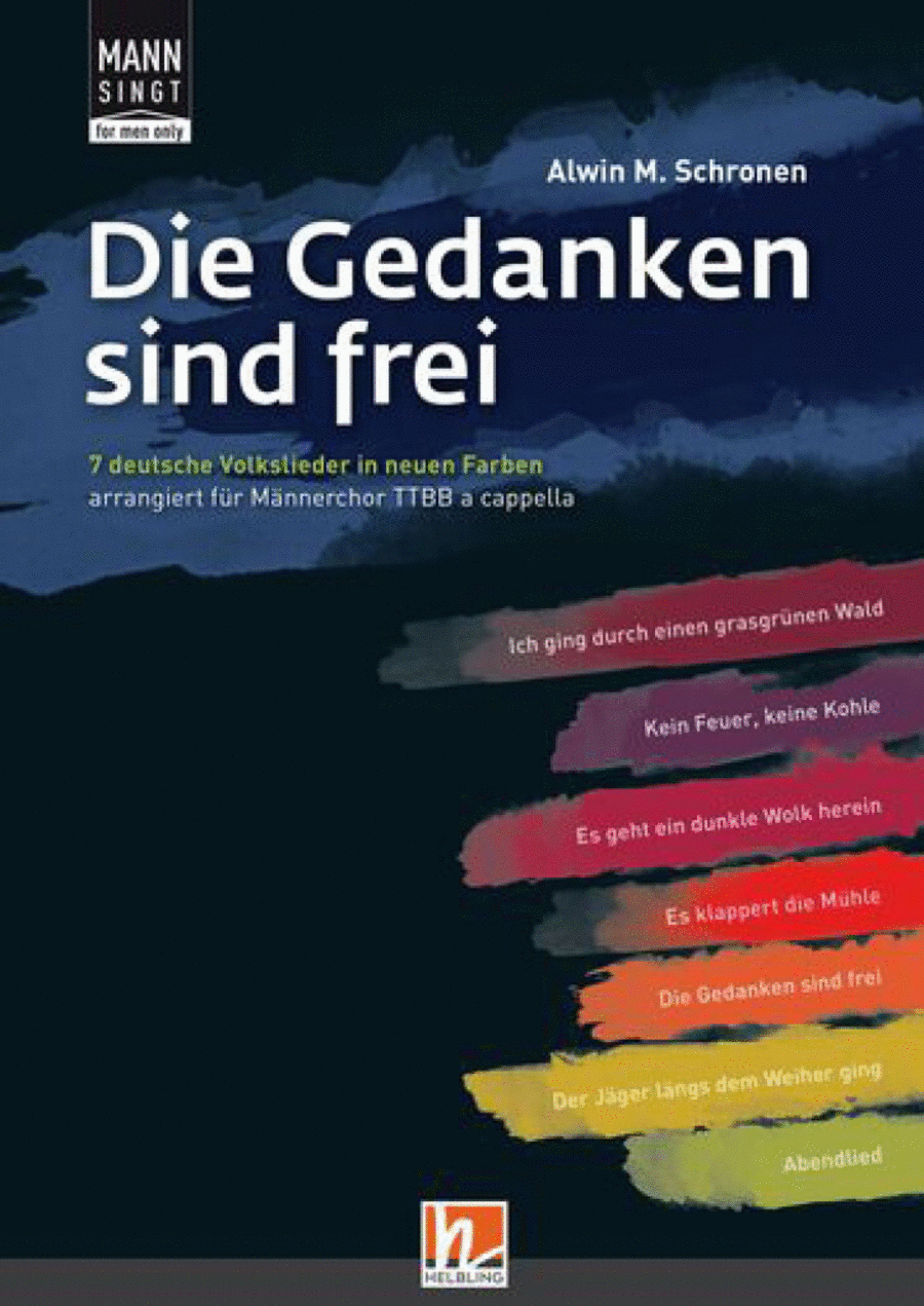 Die Gedanken Sind Frei Men's Choir scores gallery preview page 1