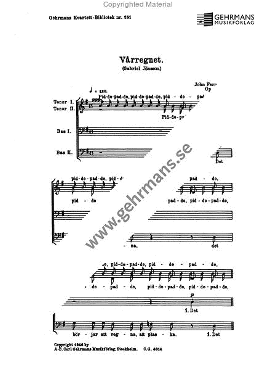 Varregnet Varregnet TTBB scores gallery preview page 2